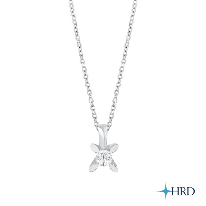 0,40ct. Solitaire Necklace (HRD Certificate) - Üsküplü