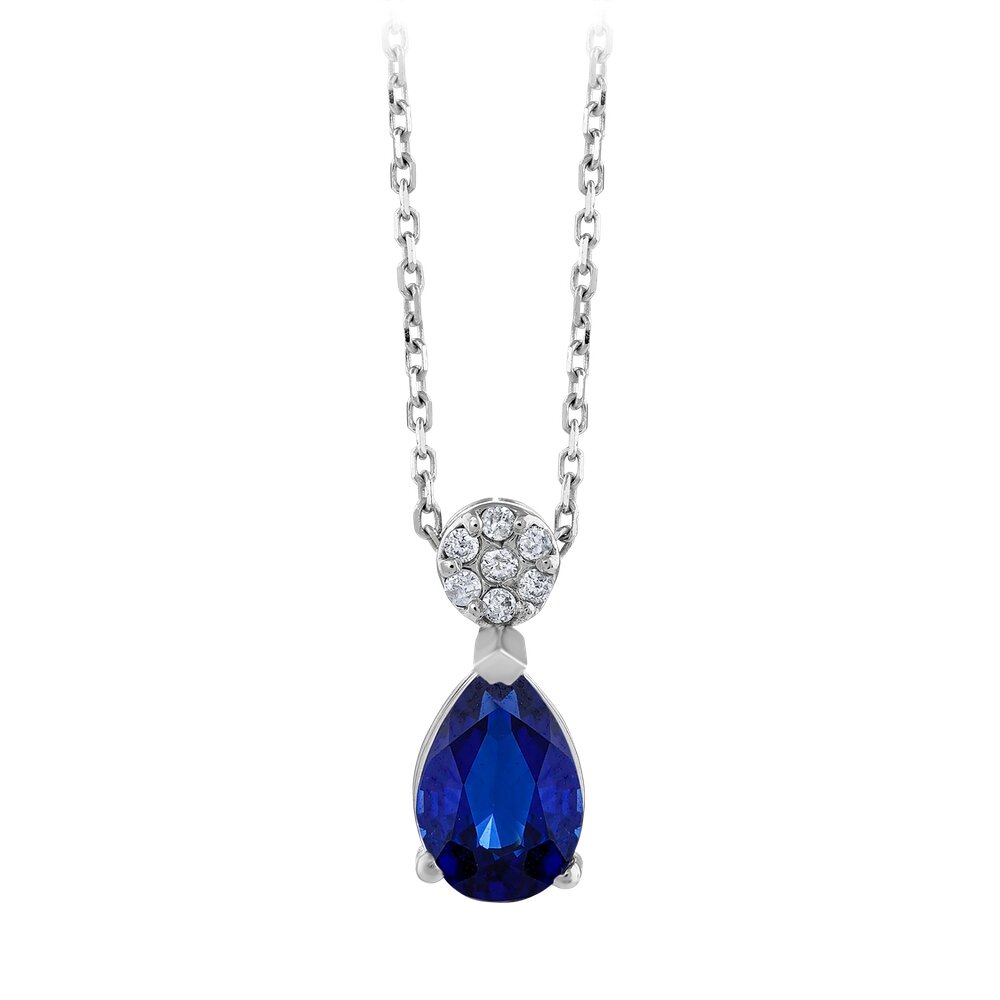 Azure Grace Necklace - Üsküplü