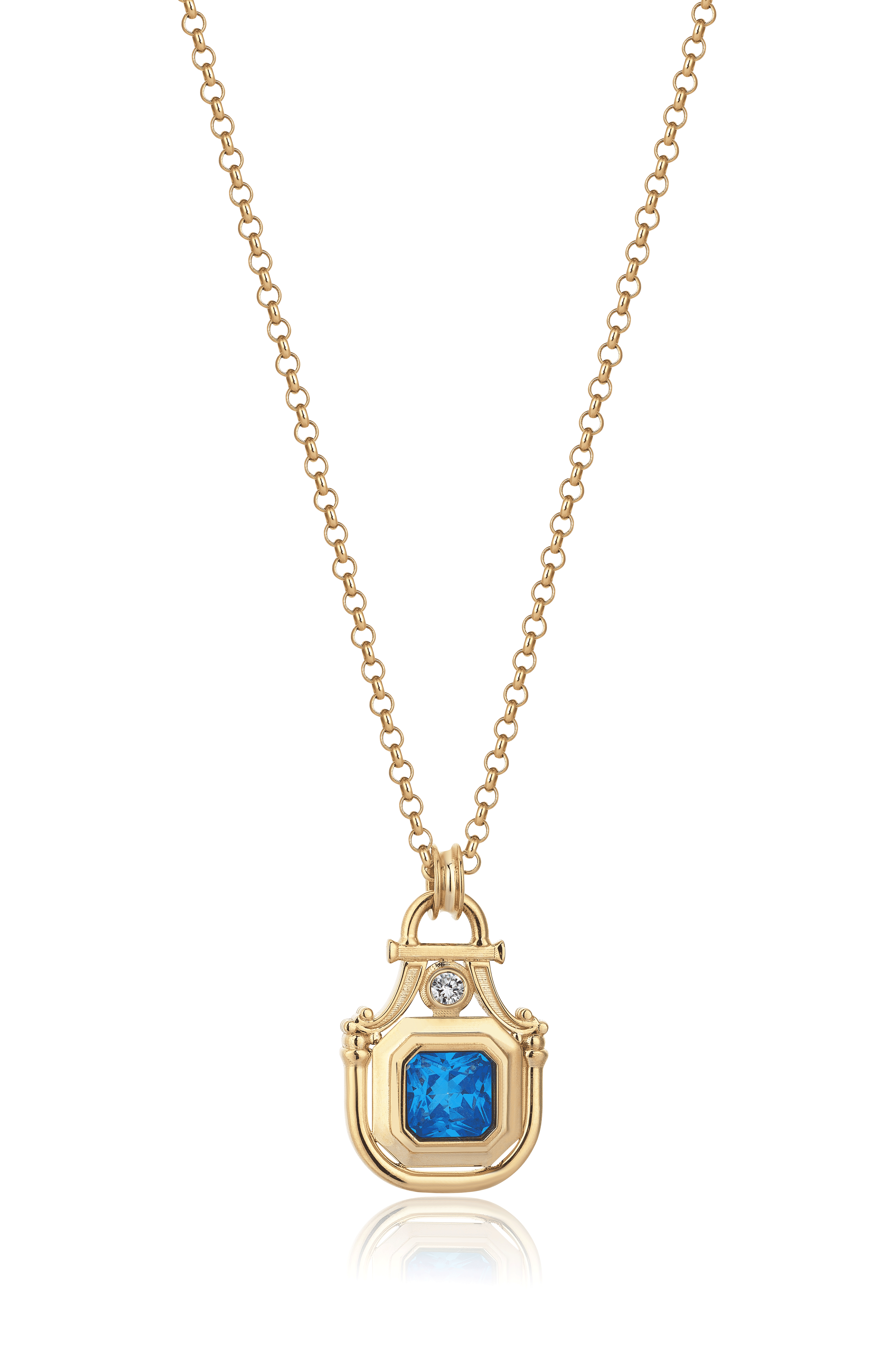 Aqua Castle Necklace - Üsküplü