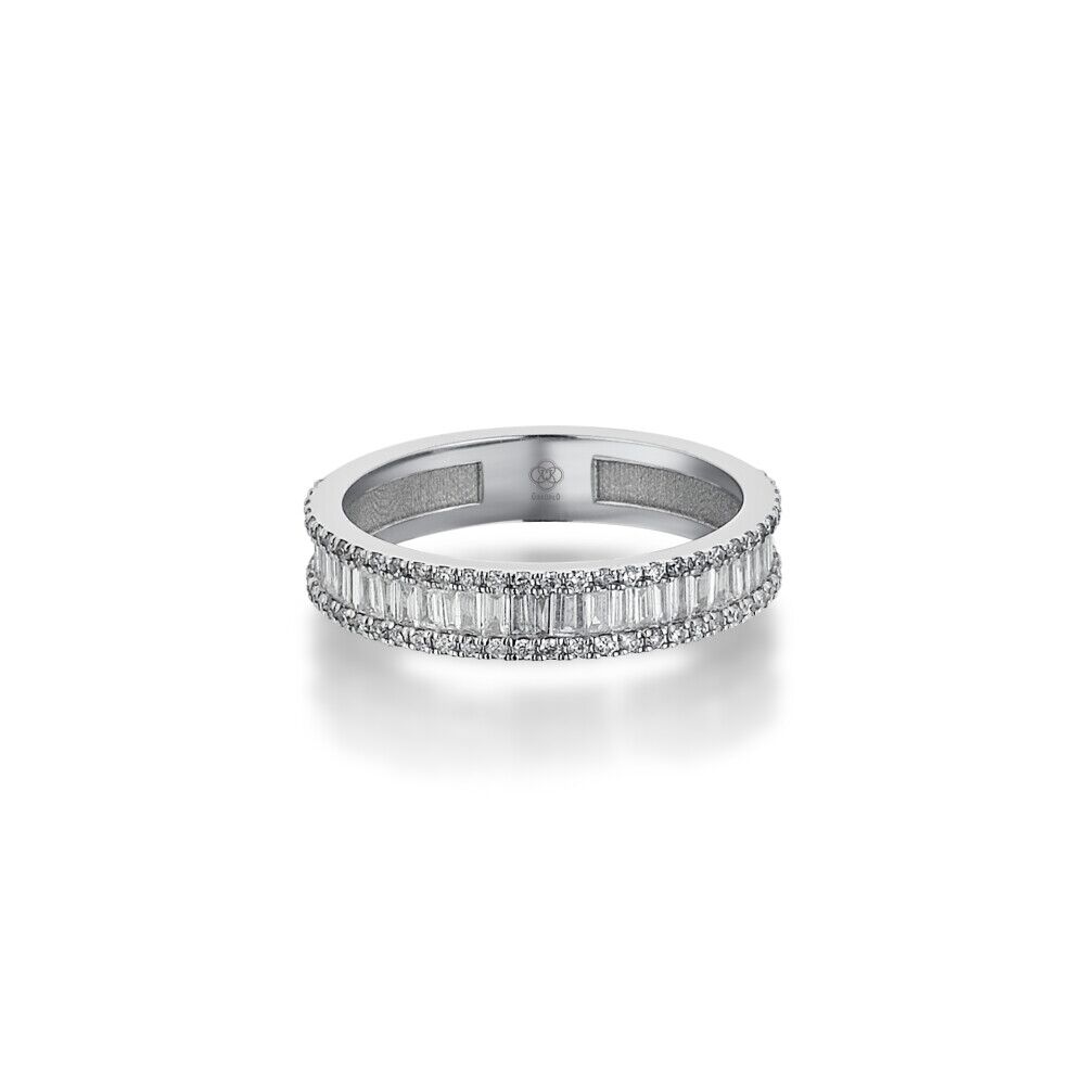 Baguette Eternity Diamond Ring - 2