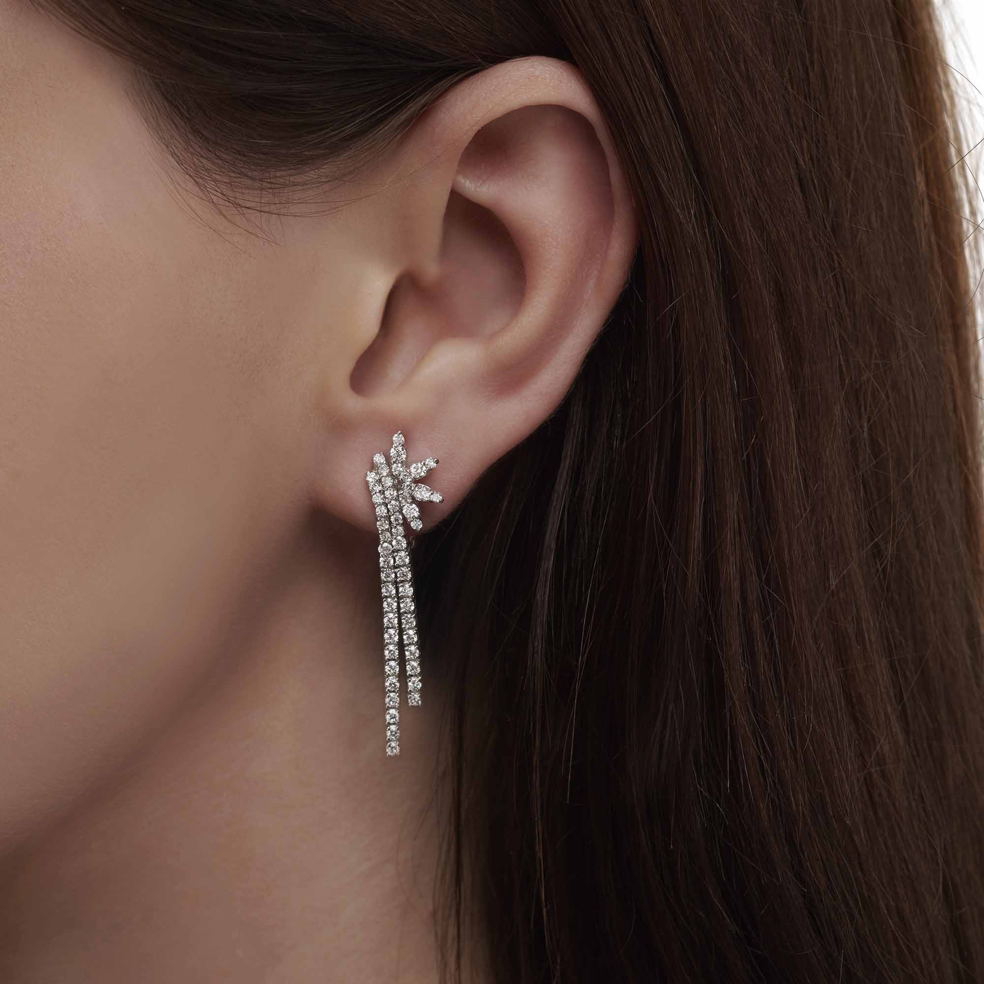 Blossom Drops Earring - Üsküplü