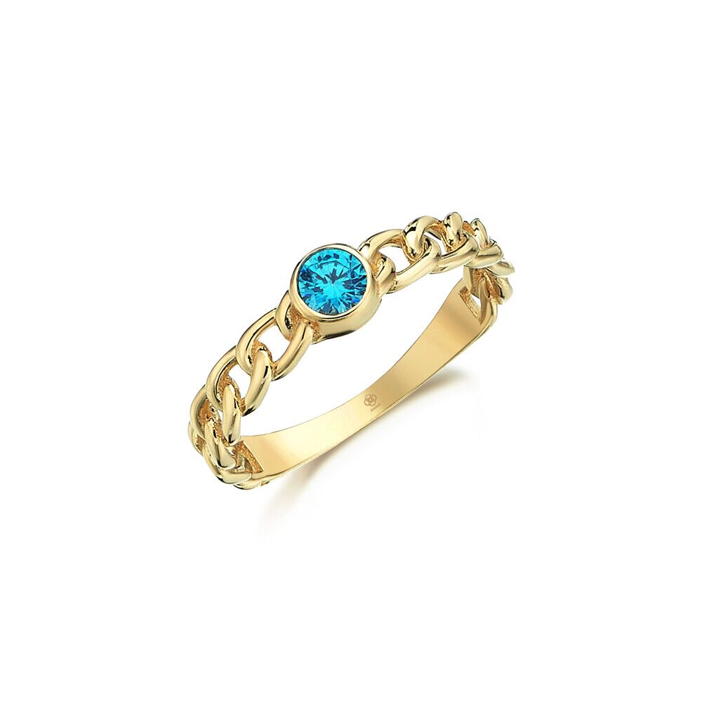 Blue Links Ring - 1