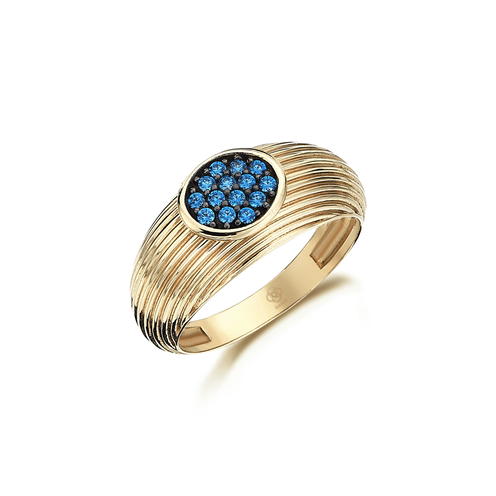 Blue Serra Ring - 1