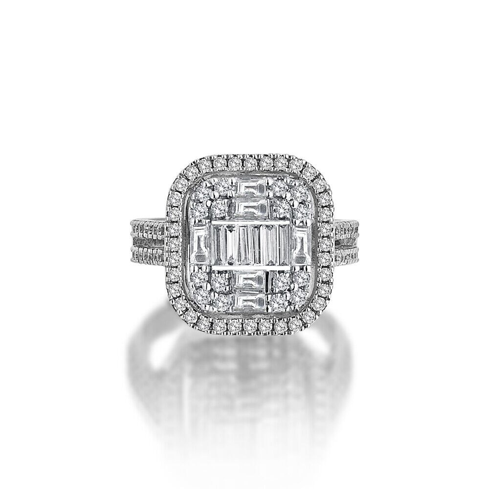 Bold Baguette Diamond Ring - Üsküplü (1)