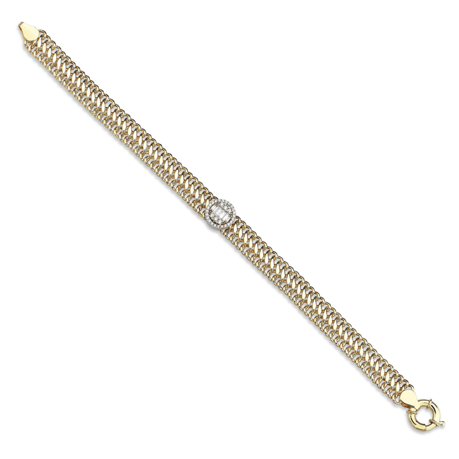 Bold Omega Chain Bracelet - Üsküplü (1)