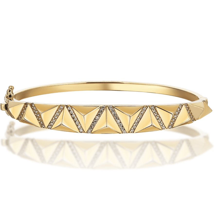 Bold Zig Zag Bracelet - 1