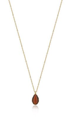 Brown Drop Necklace - 2