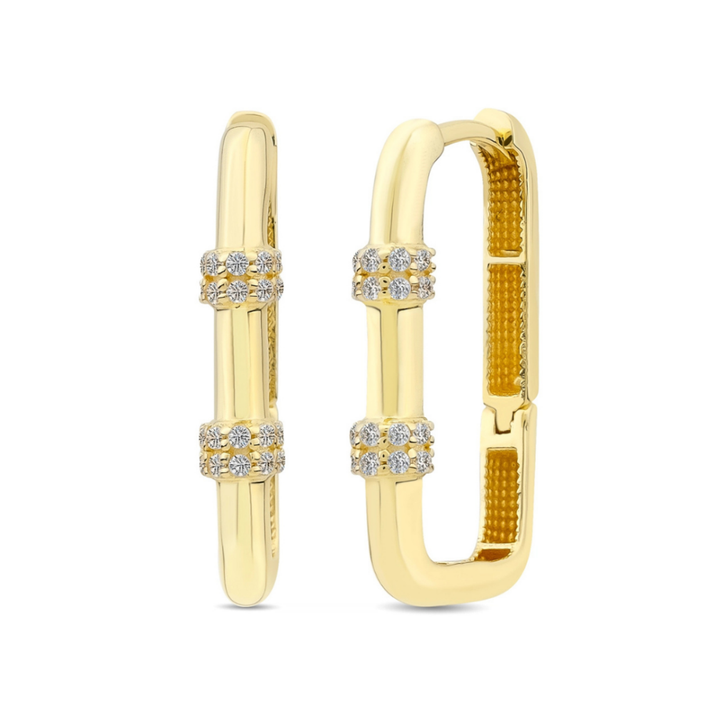 Cercle de Paillettes Earring - Üsküplü