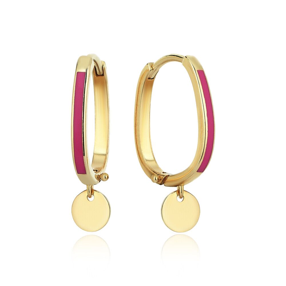 Cherry Blossom Hoop Earring - Üsküplü