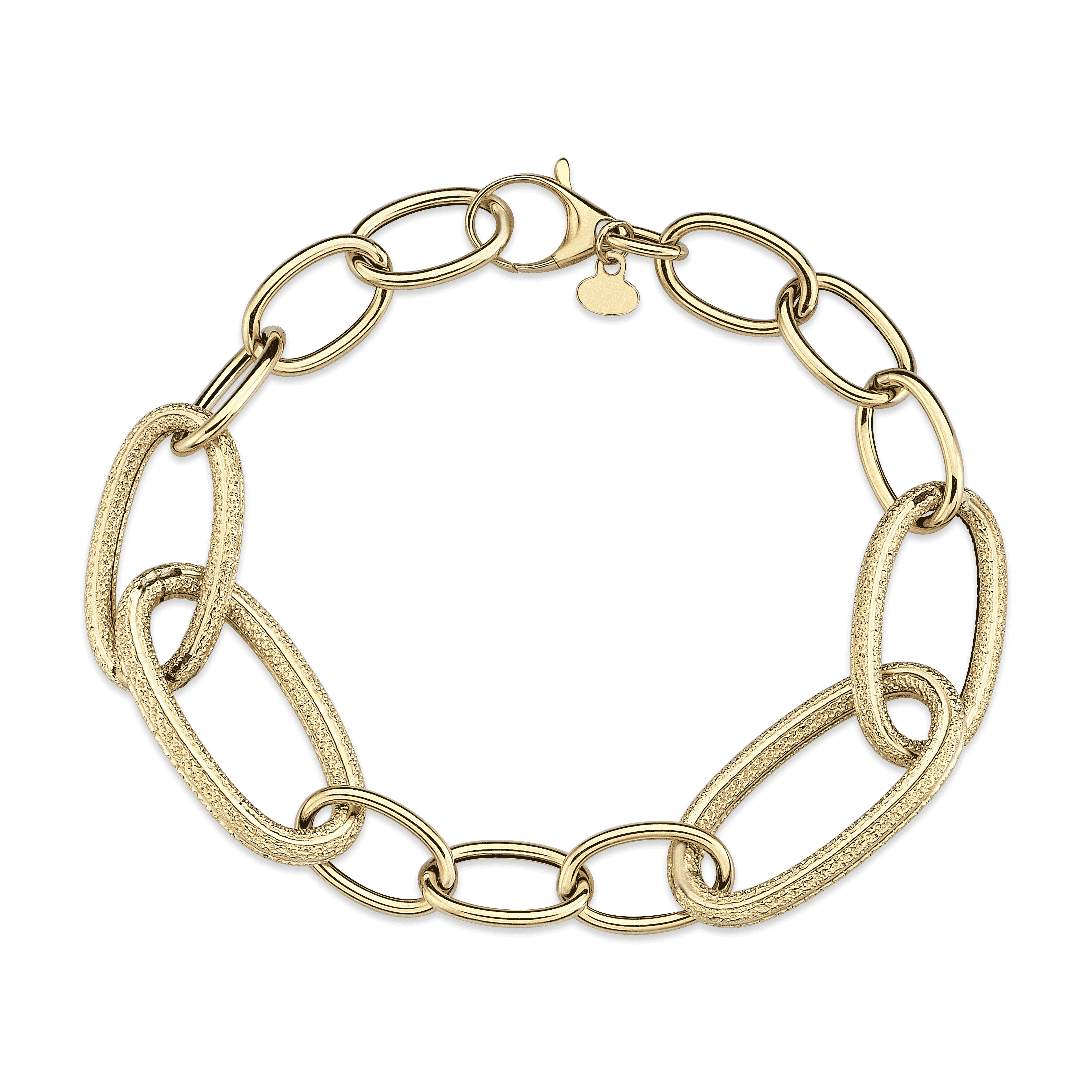 Circles in Contrast Bracelet - Üsküplü