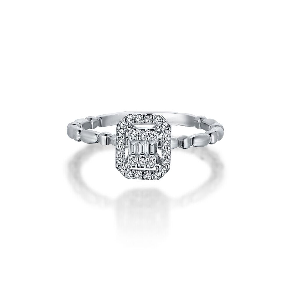 Classy Baguette Diamond Ring - Üsküplü (1)
