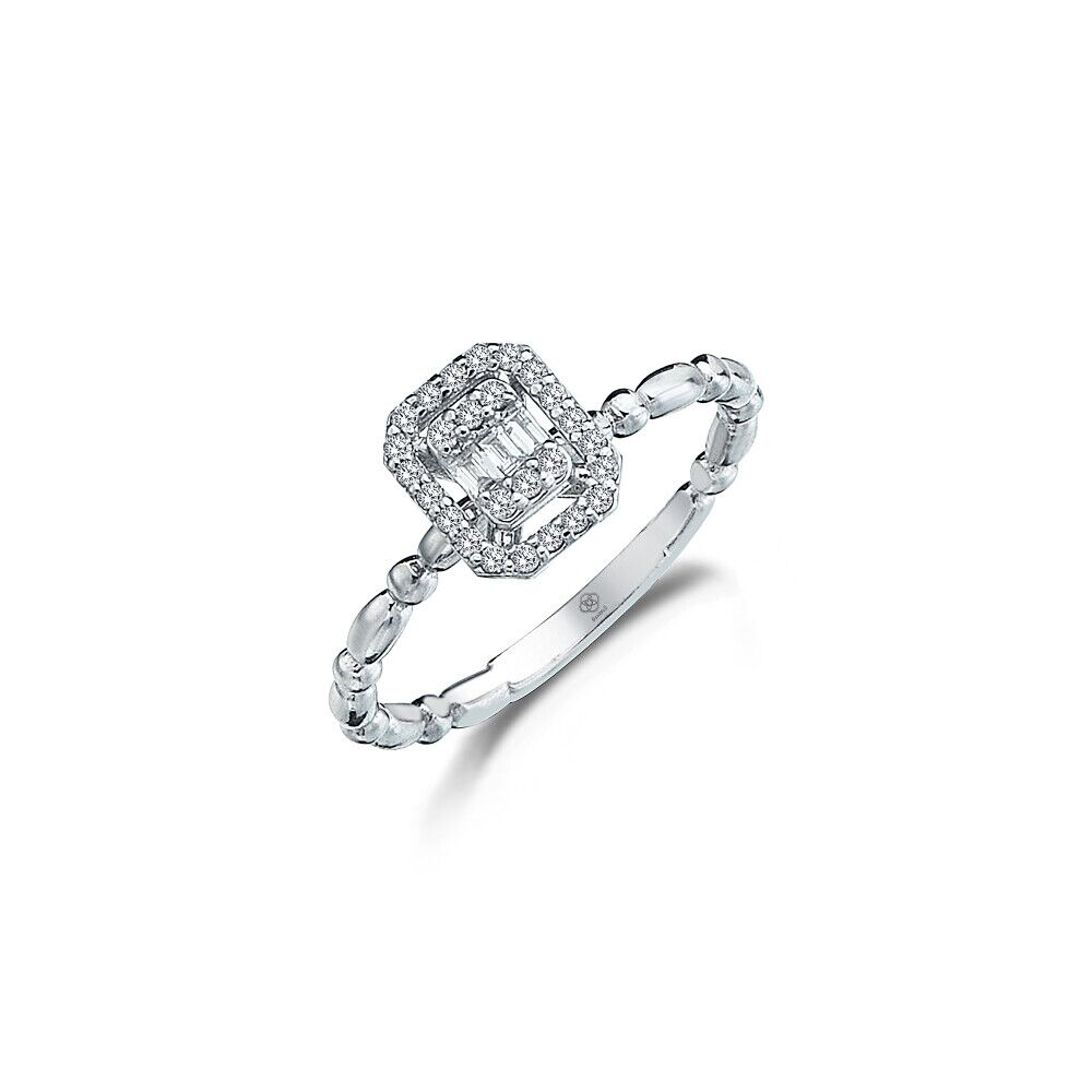 Classy Baguette Diamond Ring - Üsküplü