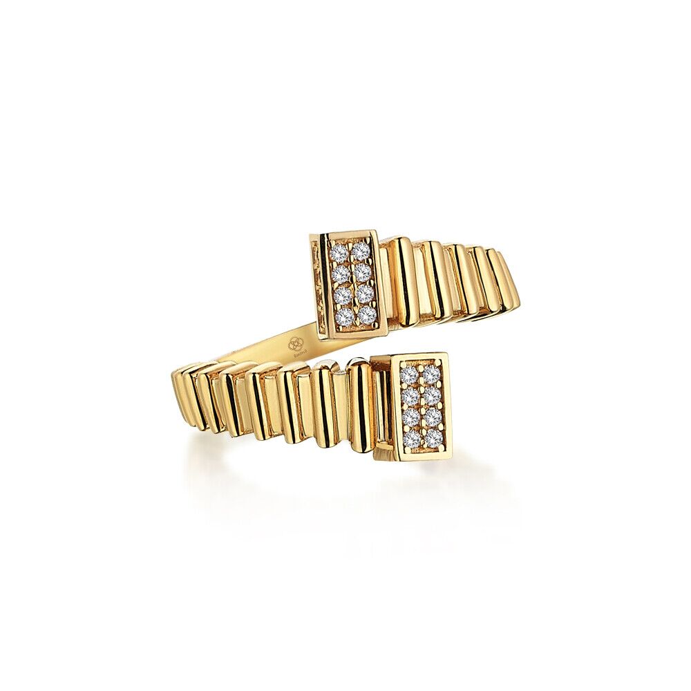Cross Ladder Ring - 2