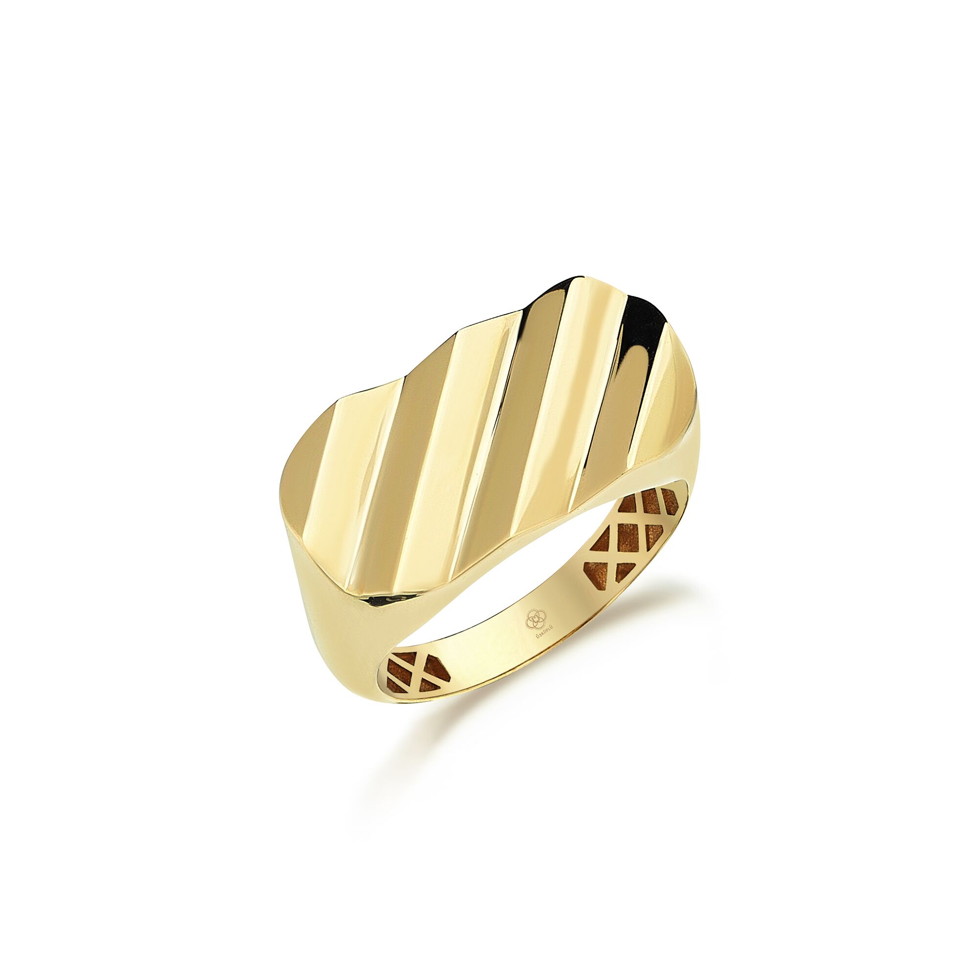 Curvy Lines Ring - Üsküplü