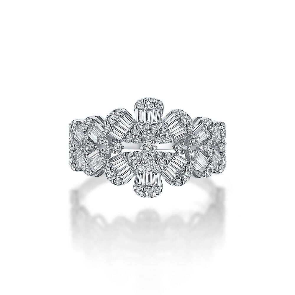 Dazzling Flower Diamond Ring - Üsküplü (1)