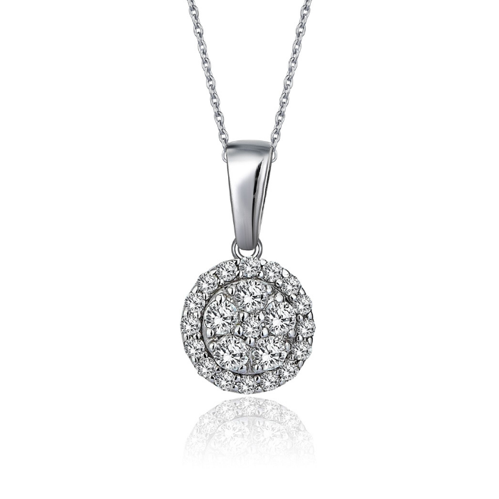 Diamond Circle Necklace - Üsküplü