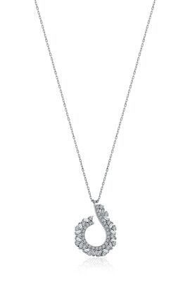 Diamond Hook Necklace - 2
