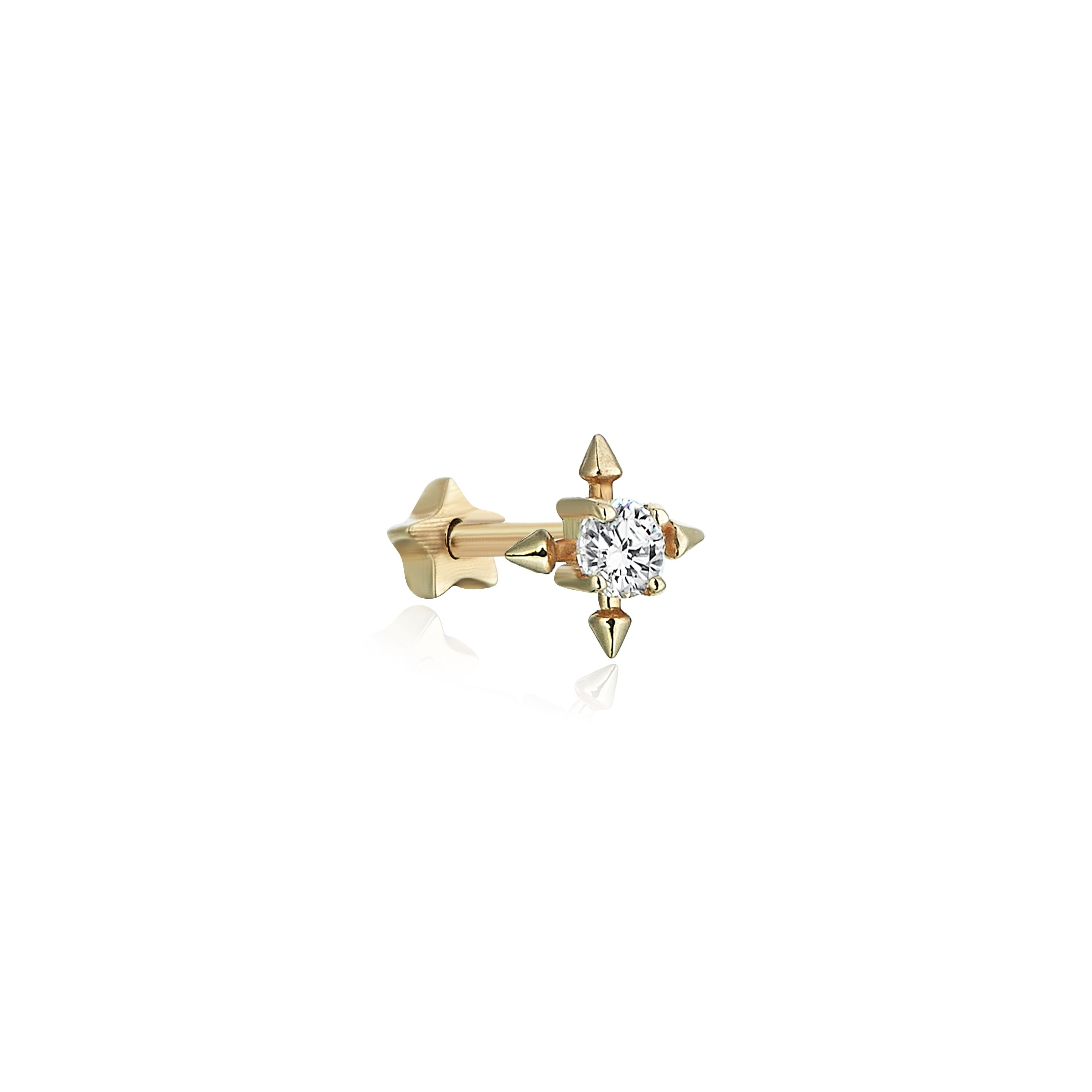 Diamond Solitaire with Arrows Tragus - Üsküplü