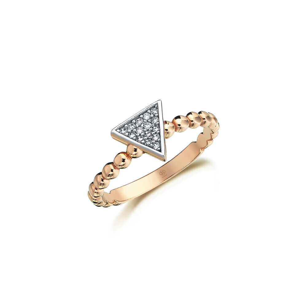 Dotty Triangles Ring - Üsküplü