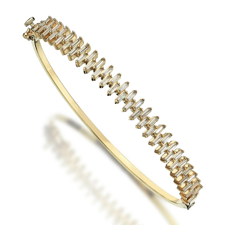 Double Line Baguette Bracelet - Üsküplü (1)