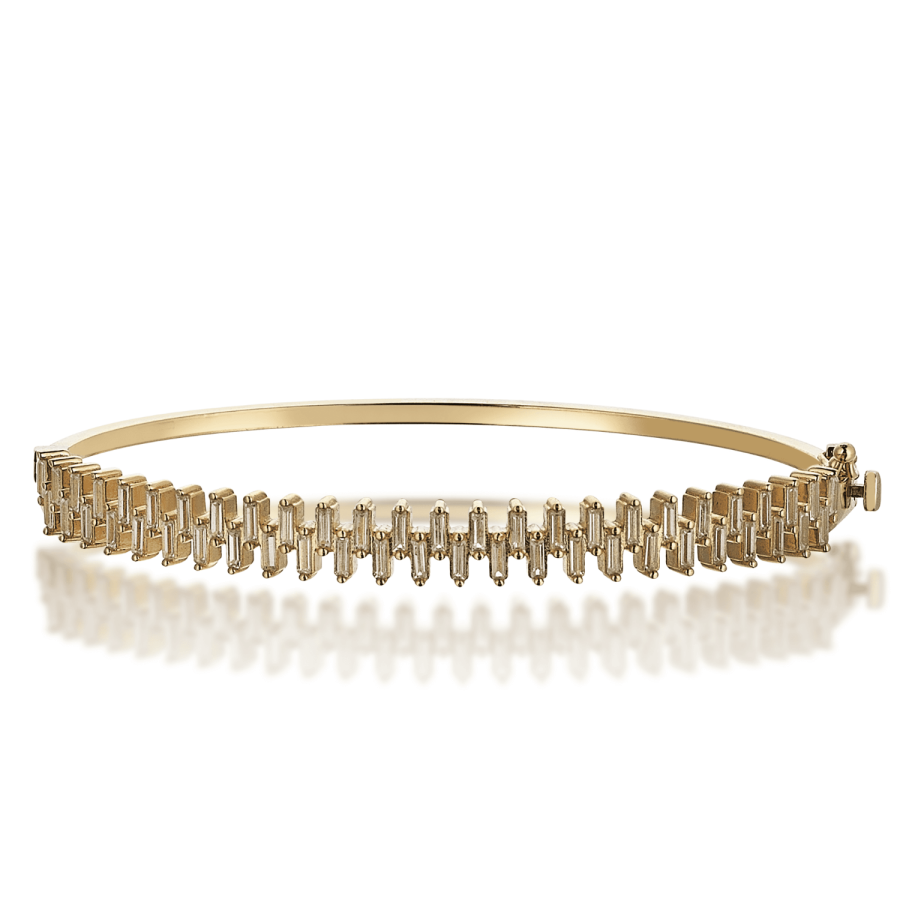 Double Line Baguette Bracelet - Üsküplü
