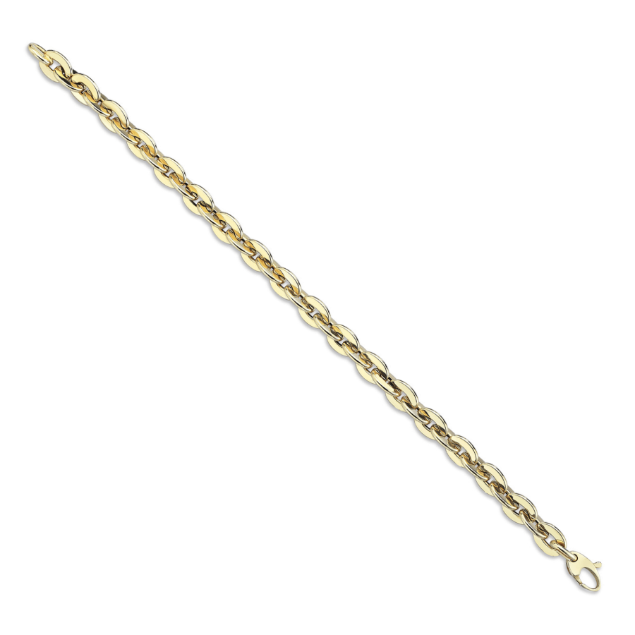 Chubby Oval Chain Bracelet - Üsküplü (1)