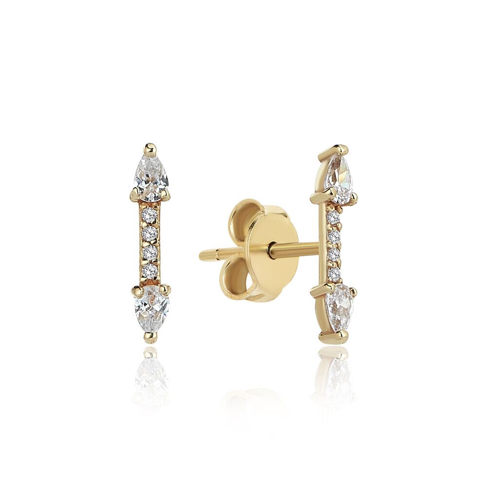 Double Pole Earring - Üsküplü