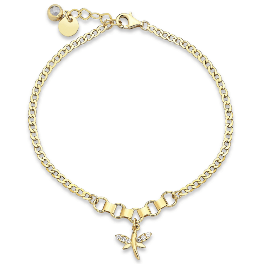 Dragonfly Charm Bracelet - 1