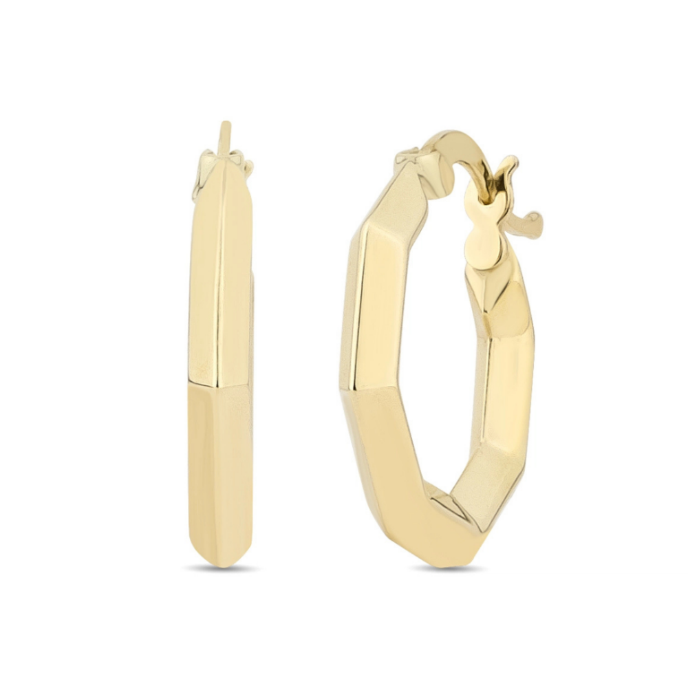 Draped in Gold Earring - Üsküplü