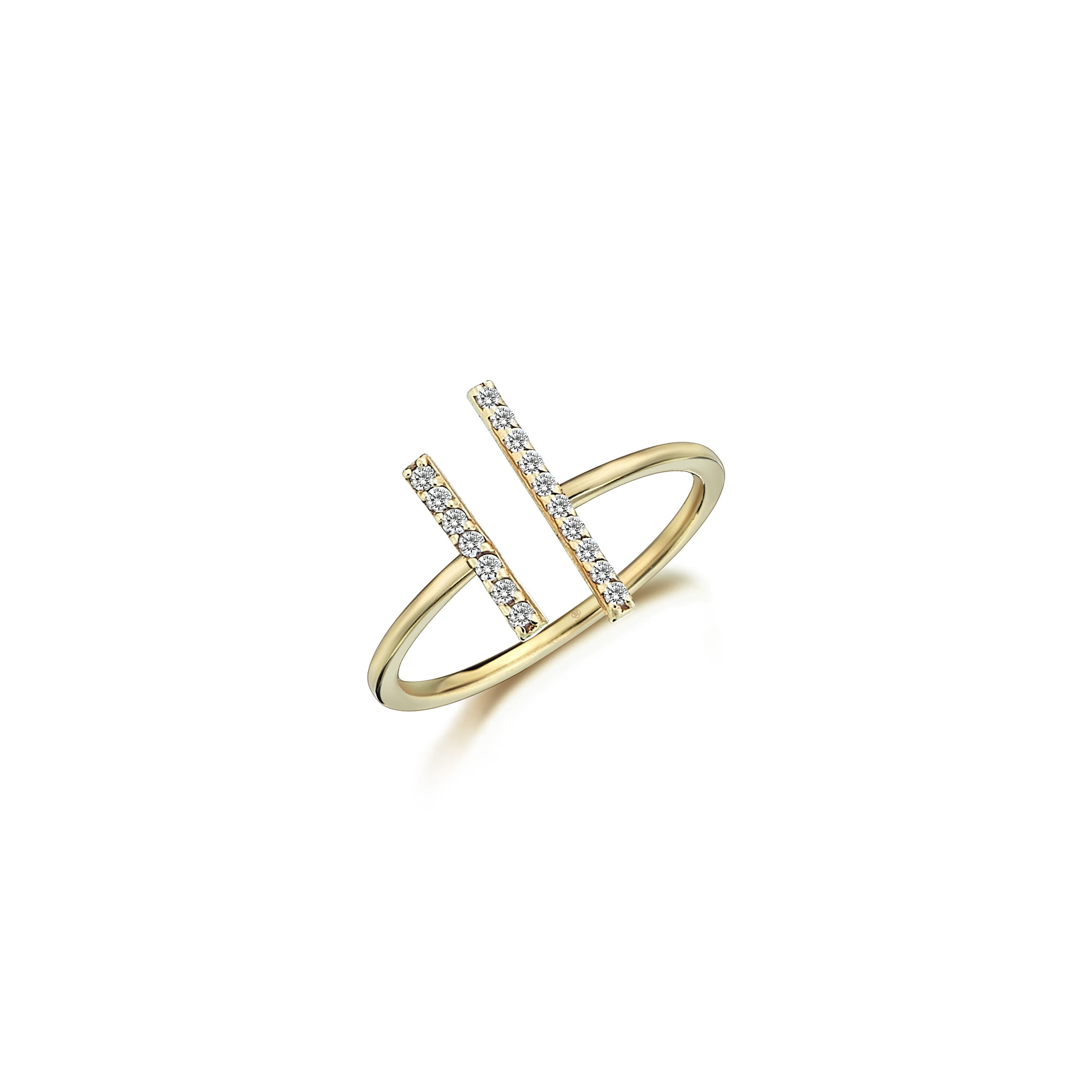 Duality Diamond Ring - 2