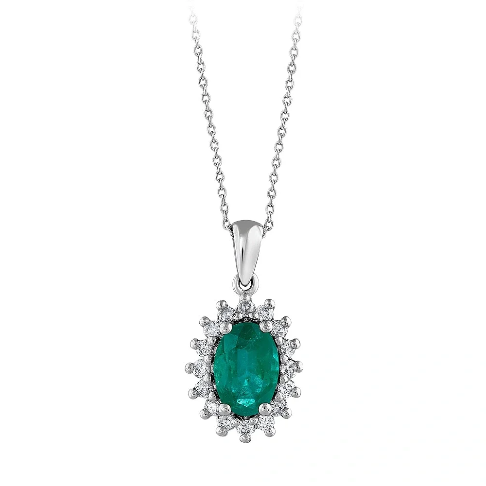Emerald Crown Necklace - 3