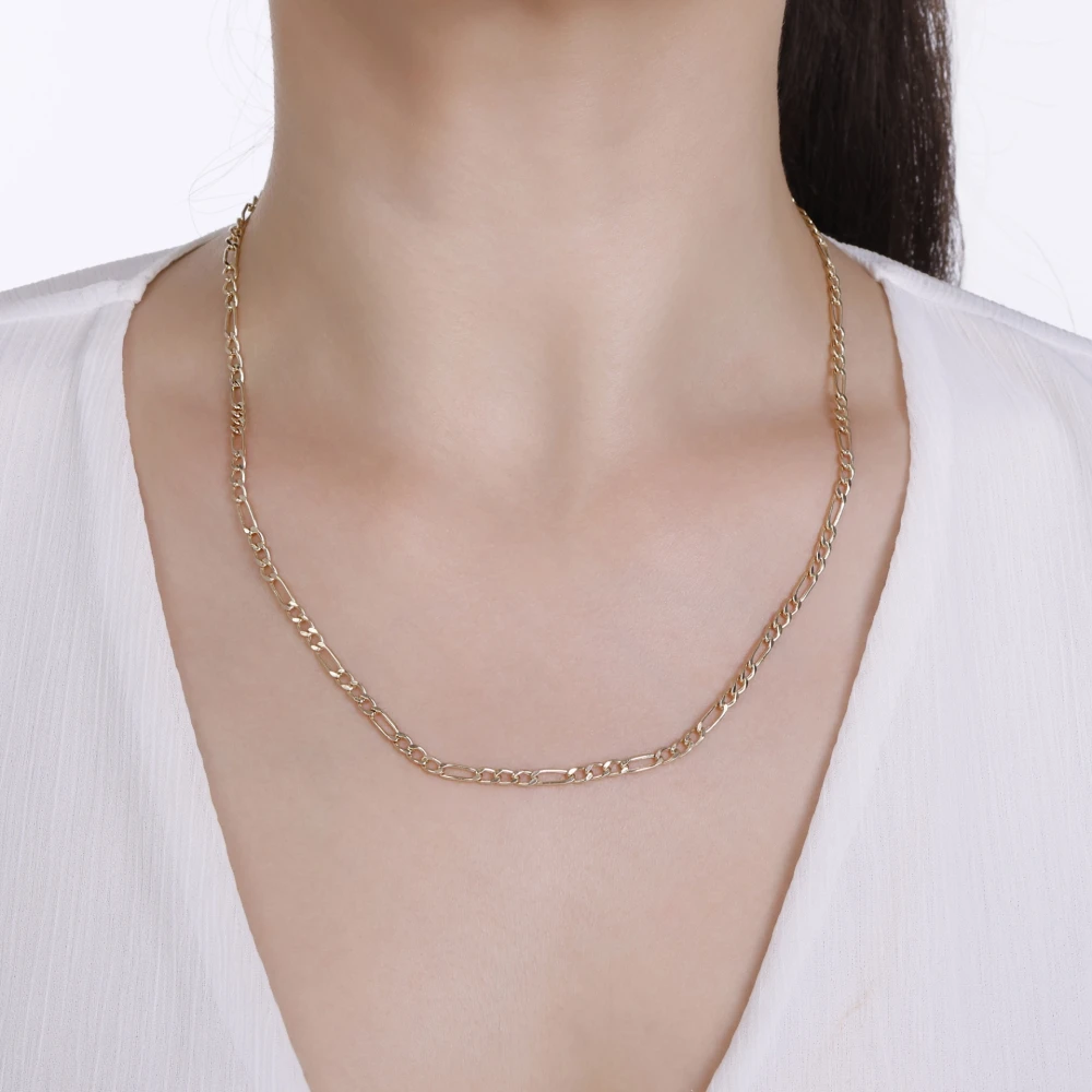 Figaro Chain Necklace - 3