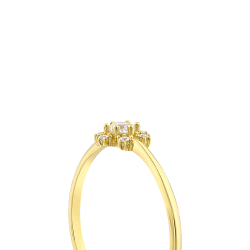 Flora Gold Ring - 3