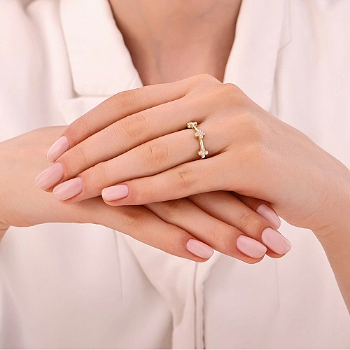 Flower Design Ring - Üsküplü (1)