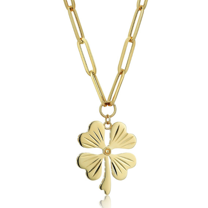 Four Leaf Clover Necklace - 1