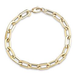Fully Oval Chain Bracelet - Üsküplü