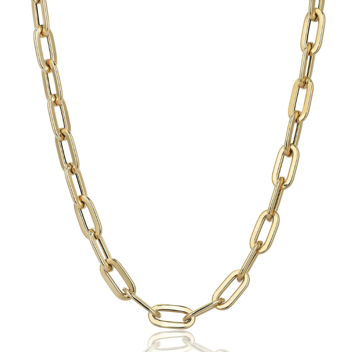 Fully Oval Chain Necklace - 1