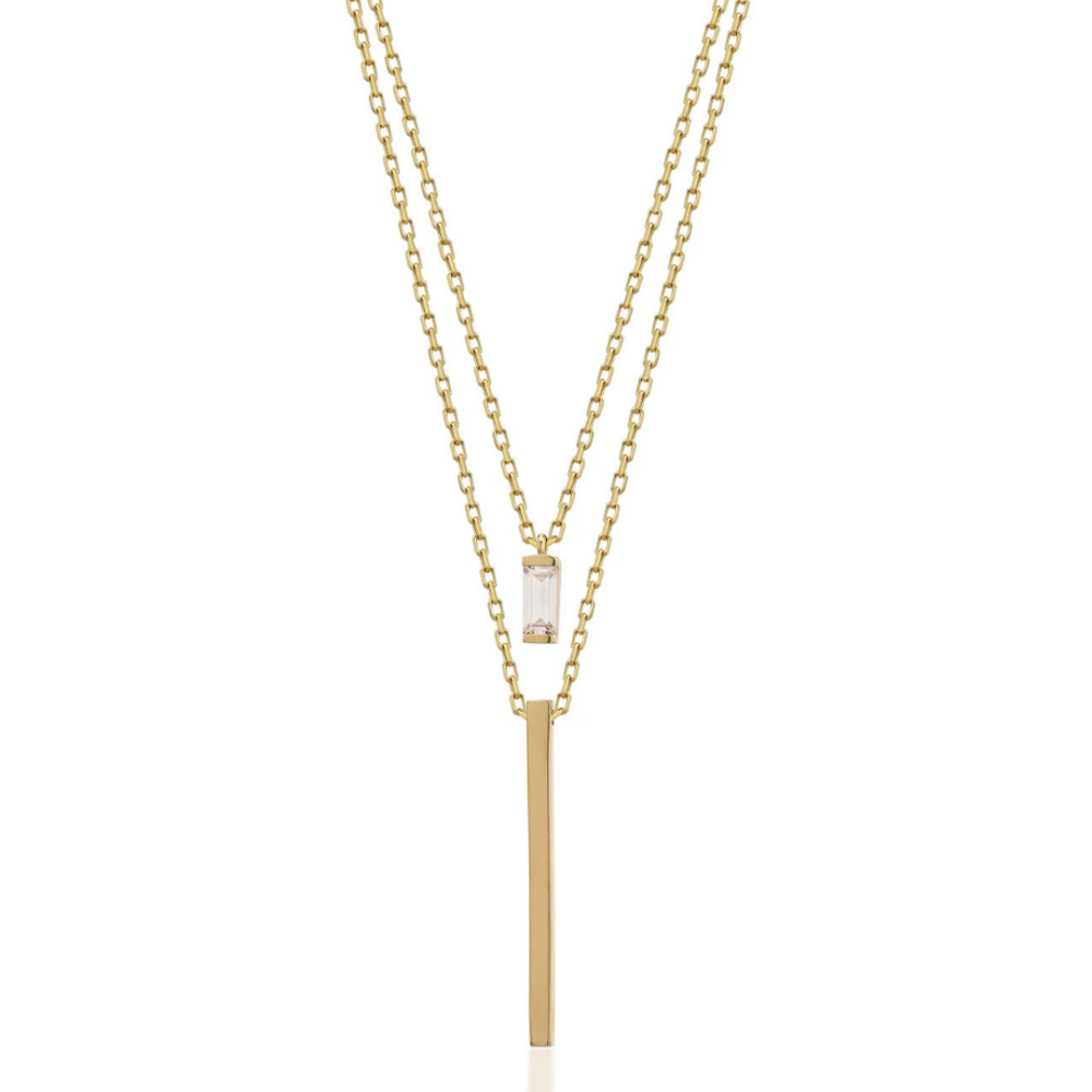 Trapez Çubuk Kolye - Üsküplü