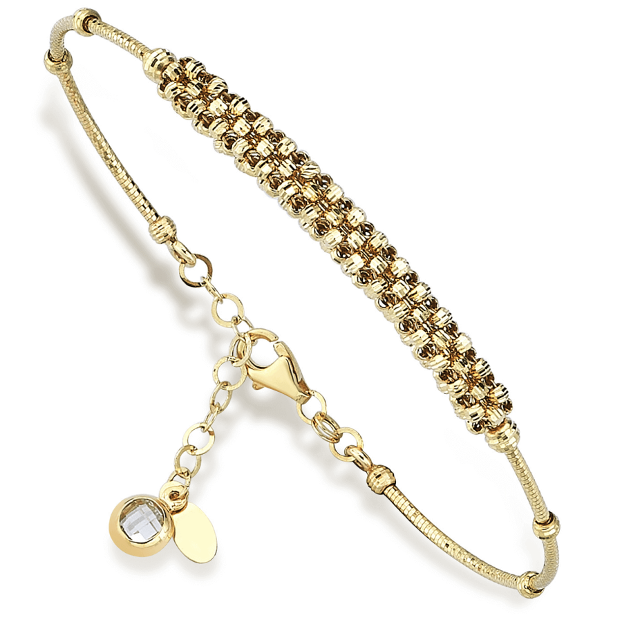 Gold Popcorn Dorika Bracelet - Üsküplü (1)