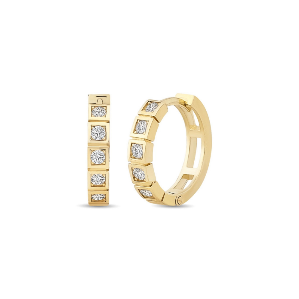 Golden Arcadia Earring - Üsküplü