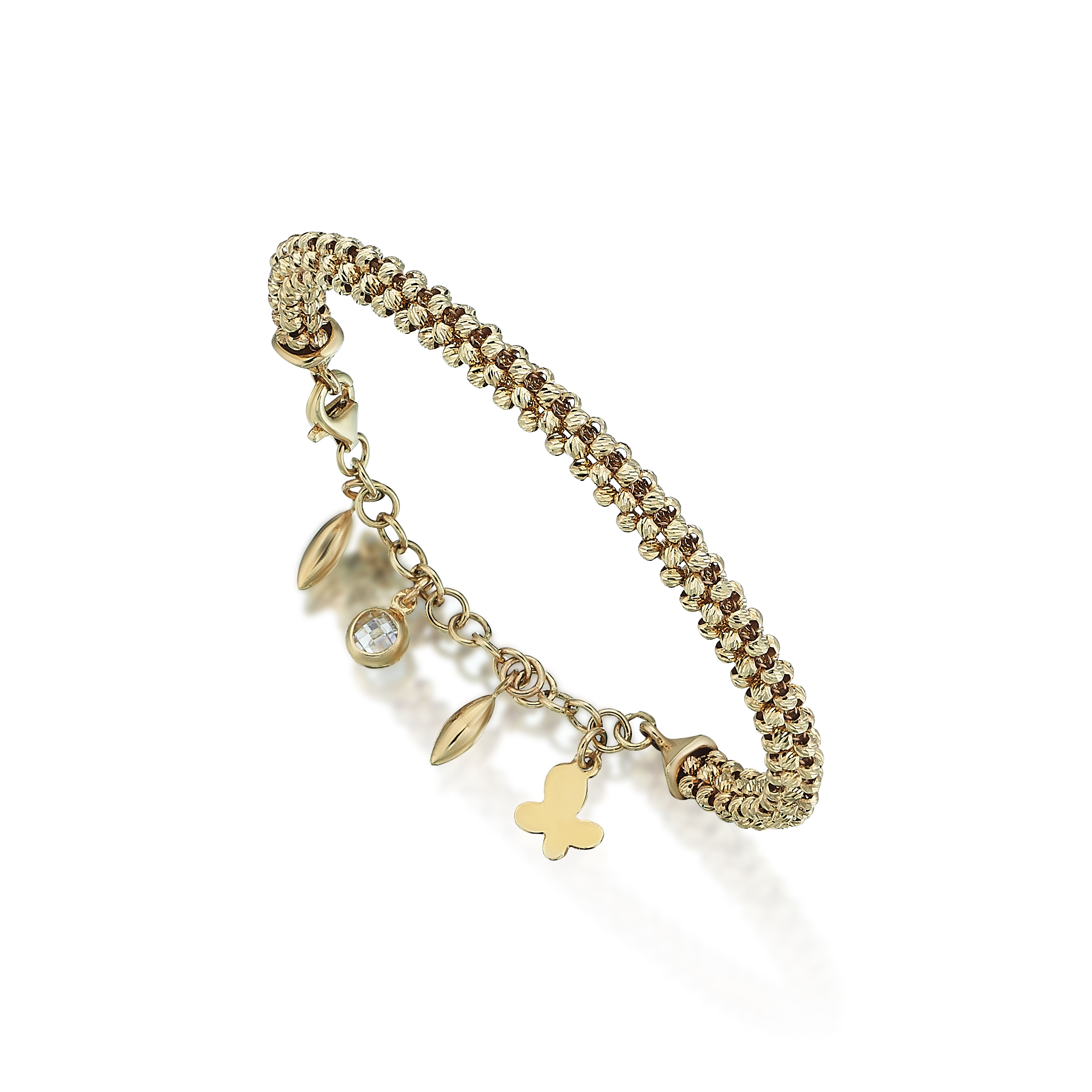 Golden Dorika Charm Bracelet - Üsküplü