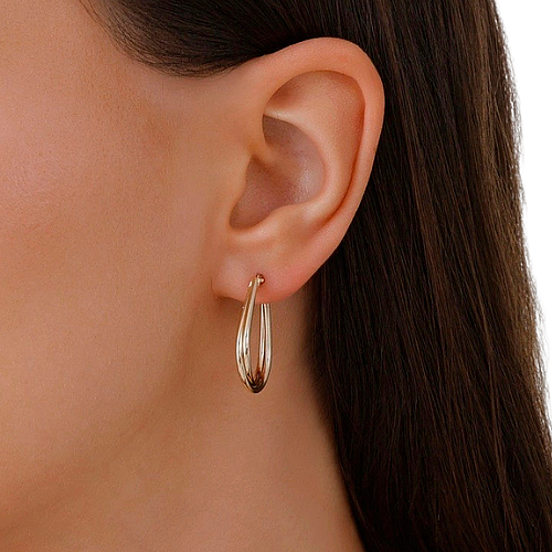 Golden Embrace Hoops - Üsküplü (1)