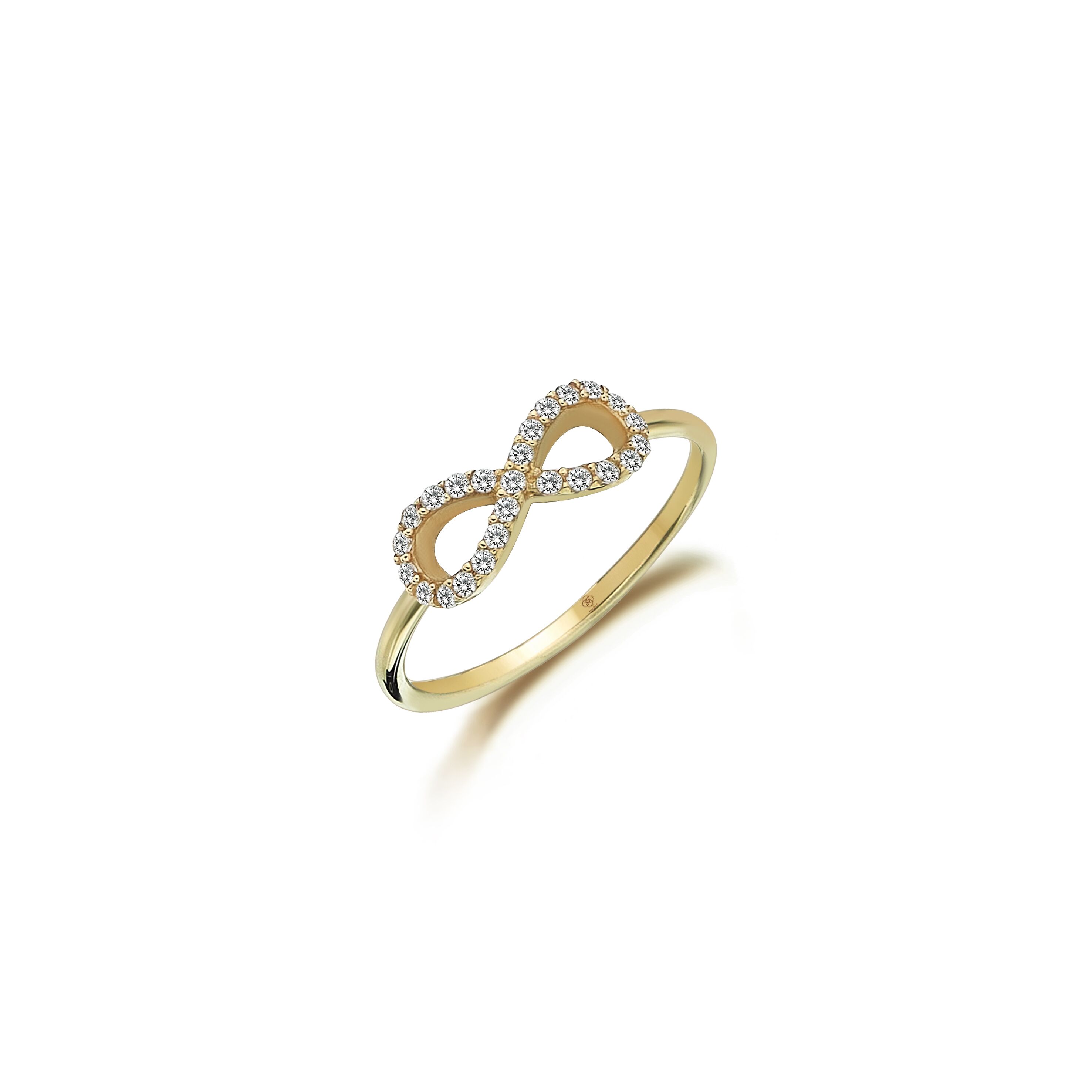 Golden Eternity Ring - Üsküplü