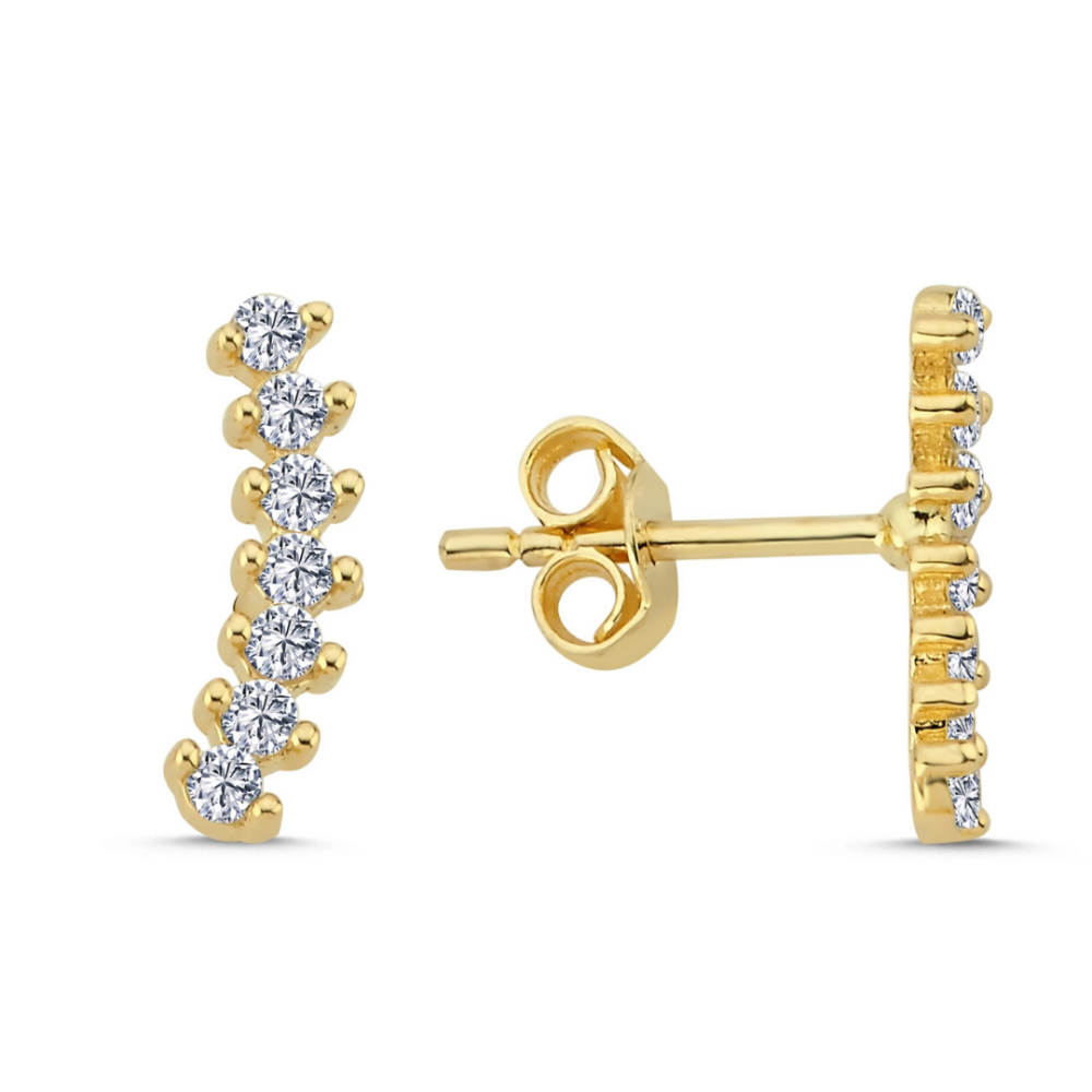 Golden Reverie Earring - Üsküplü