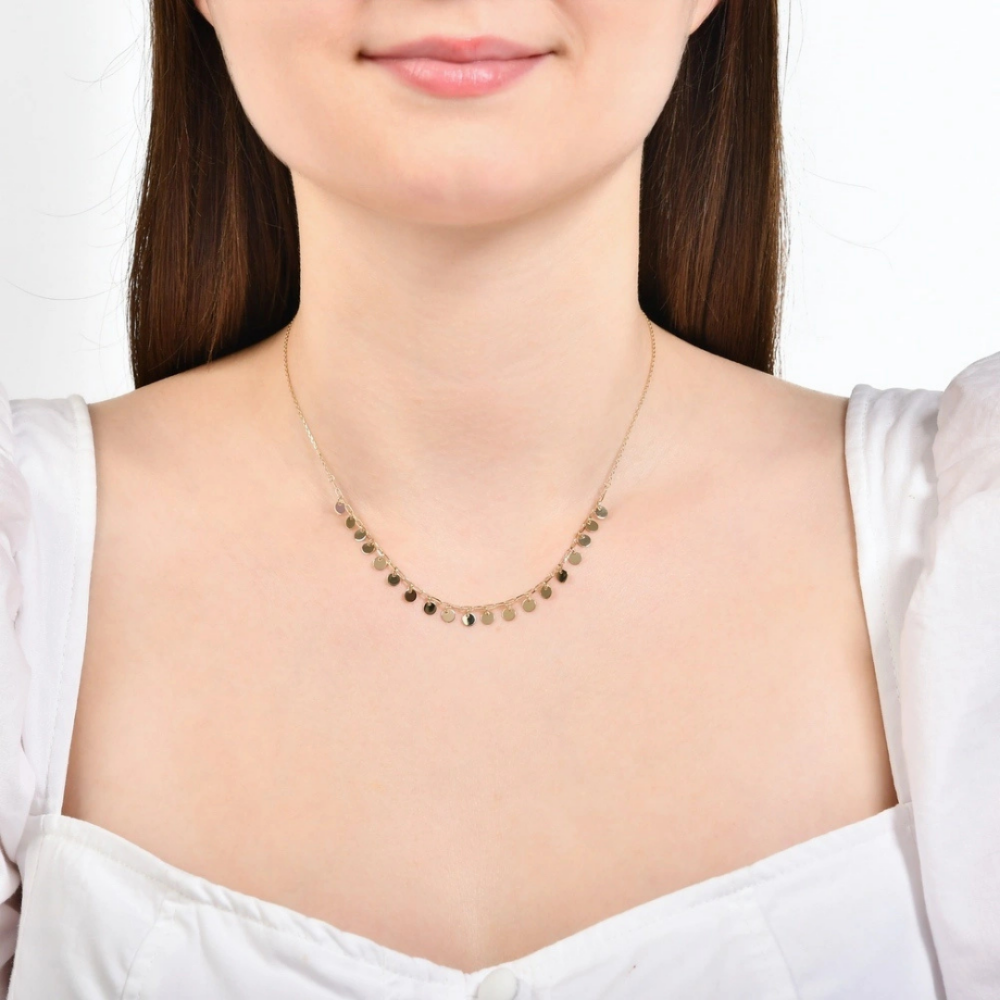 Golden Sequence Necklace - Üsküplü (1)