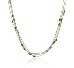 Green Enamel Neckace - Üsküplü