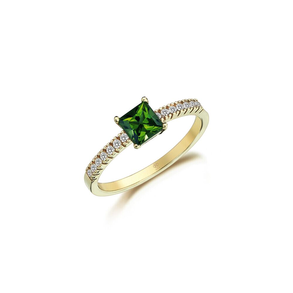 Green Sparkle Ring - Üsküplü