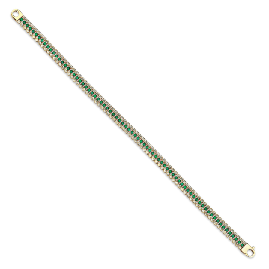 Green Tennis Bracelet - Üsküplü (1)