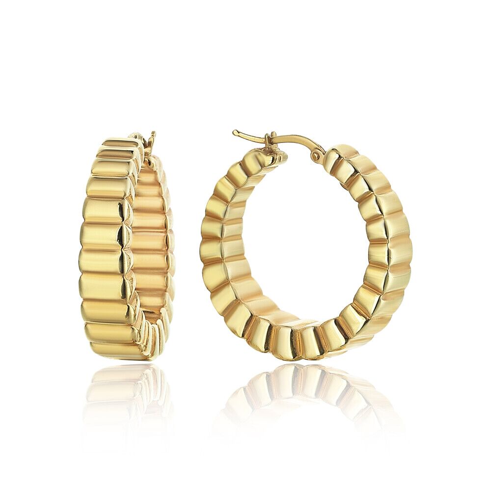 Heavenly Serra Hoop Earring - Üsküplü