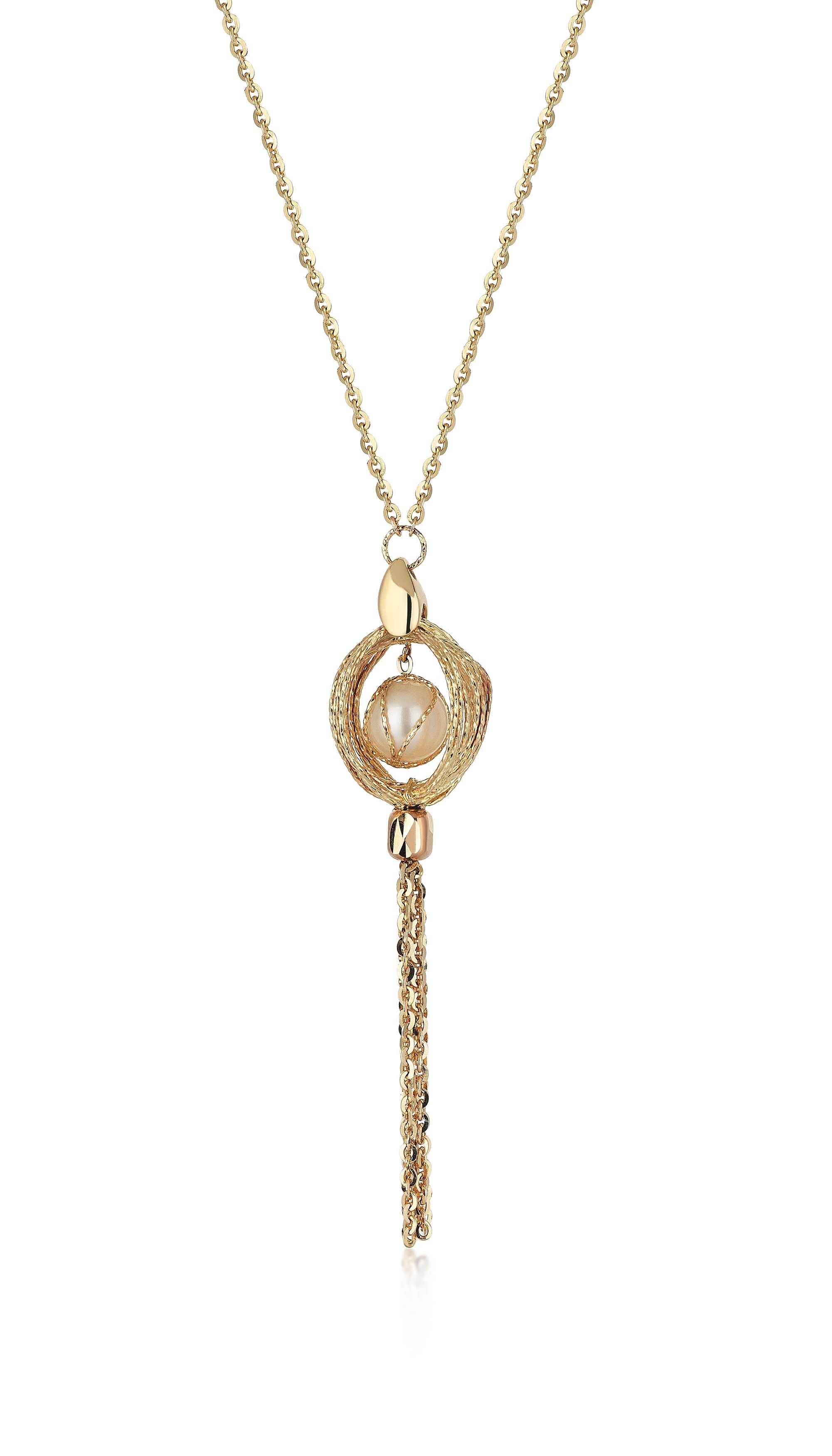 Hidden Pearl Necklace - Üsküplü